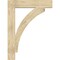 Ekena Millwork Thorton Block Rough Sawn Bracket, Douglas Fir, 6"W x 36"D x 48"H BKT06X36X48THR05RDF - alternate 2